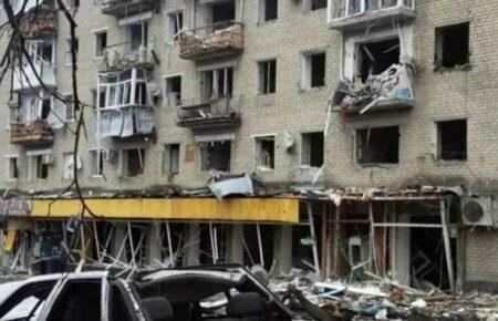 В Ізюмі російські окупанти знищили близько 80% житлової забудови