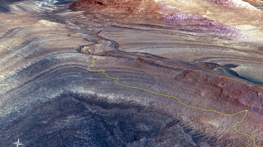 Марсохід NASA досліджує новий регіон на Червоній планеті