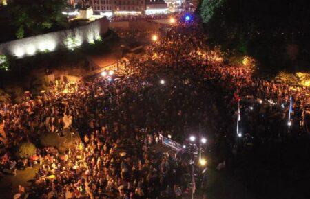 У Тбілісі триває мітинг проти закону про «іноагентів»