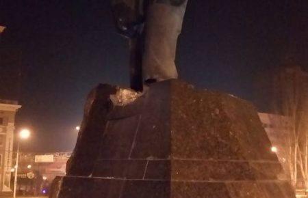 У Донецьку намагалися підірвати пам'ятник Леніну