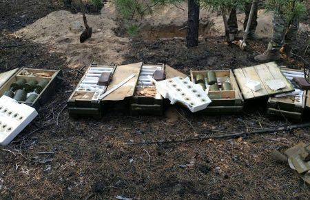 Розвідка знайшла схрон зброї російського виробництва під Станицею Луганською