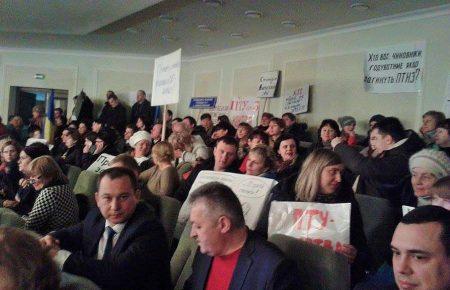 На Волині – мітинг працівників професійно-технічних закладів