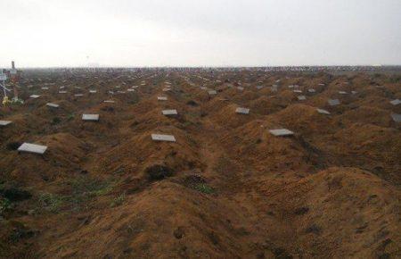 Точно відомо про поховання 649 росіян, які воювали на Донбасі — волонтери