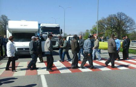 За добу на Полтавщині двічі перекривали трасу Київ – Харків – Довжанський