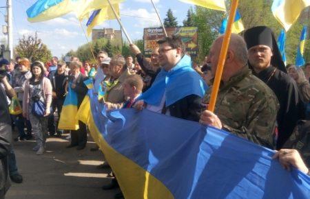 У Краматорську пройшов патріотичний «Марш вільних людей»