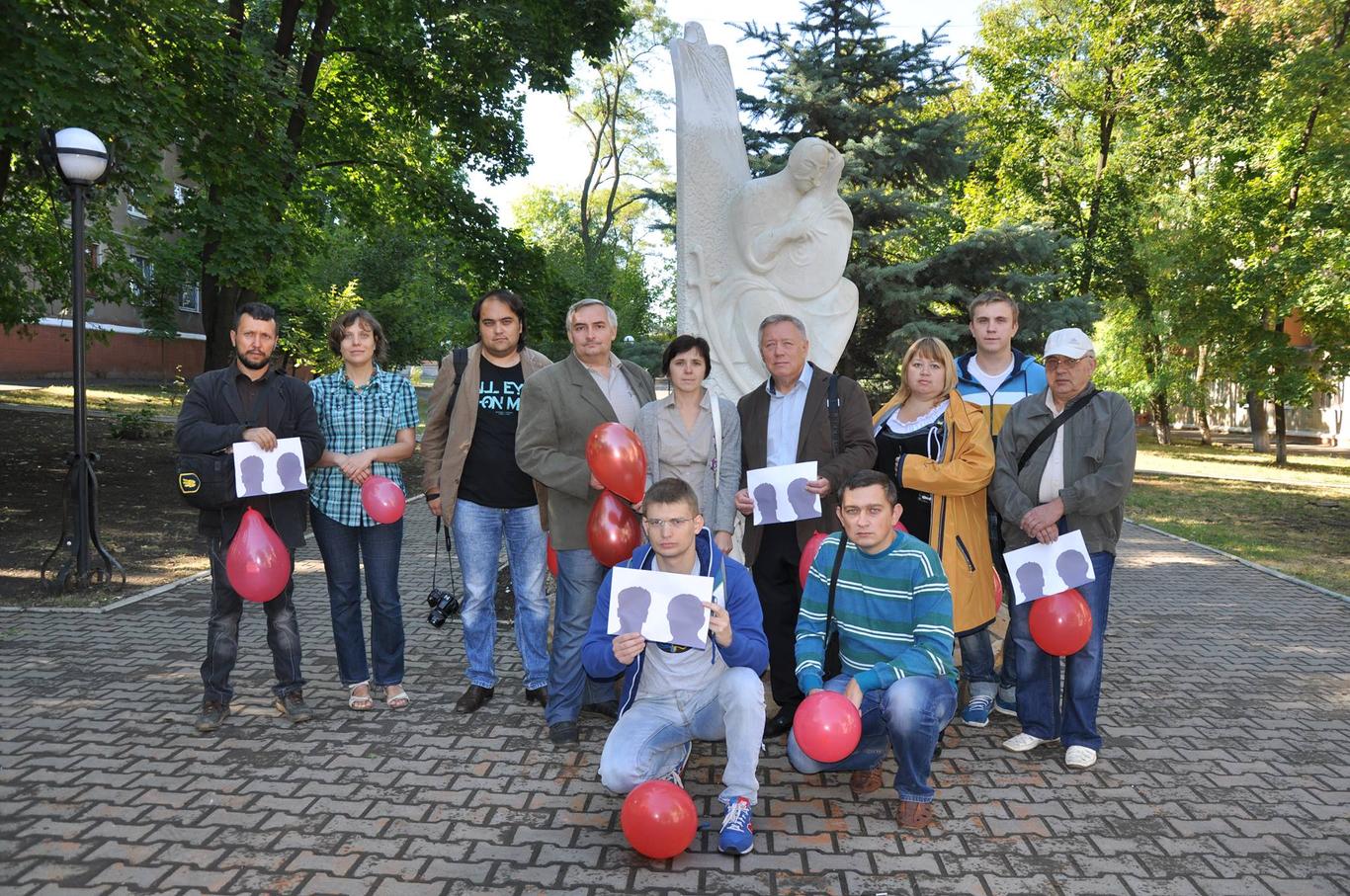 У Краматорську згадали  Гонгадзе та інших  загиблих журналістів