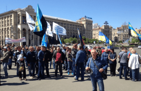 У Києві профспілки пройшли маршем проти нового Трудового кодексу