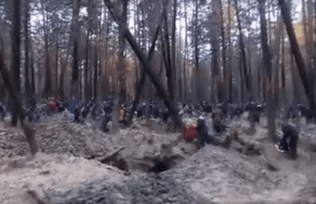 «Копачі — як зомбі», — волонтер виклав відео незаконного видобутку бурштину