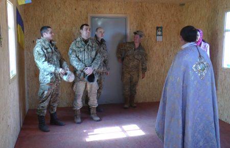 Під Дружківкою звели гарнізонний храм для бійців