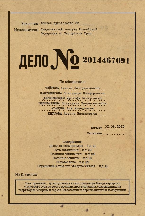 «Політика Кремля у Криму — гібридний геноцид кримських татар», — адвокат Чийгоза