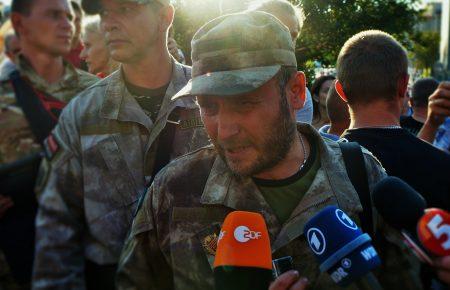 Правий Сектор у центрі Києва закликав до референдуму, відставки Авакова