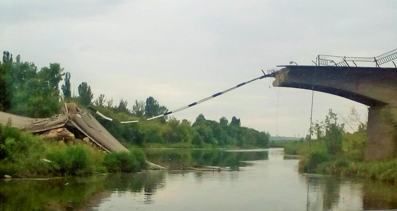 У Слов’янську планують відновити міст, який торік підірвали бойовики