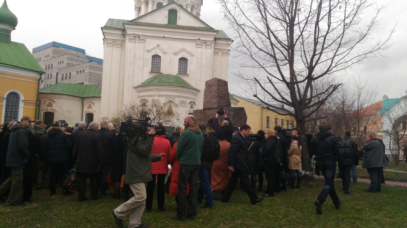 У Києві попрощалися з журналістом Георгієм Гонгадзе