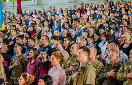 На Дніпропетровщині пройшов перший в Україні  фестиваль пісень, народжених в АТО