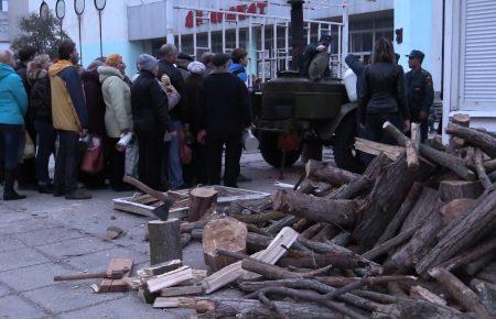 Город Щелкино в Крыму без света третьи сутки