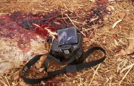 Опубліковано передсмертне відео, зняте журналістом під час авіанападу РФ у Сирії