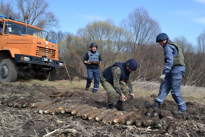 На Сумщині рятувальники знешкодили 80 снарядів з Другої світової війни