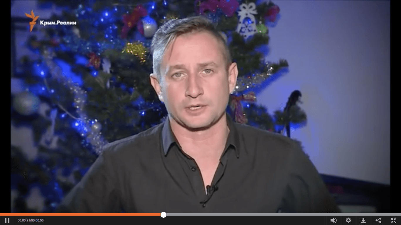 Сергій Жадан привітав Олександра Кольченка з Новим роком