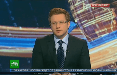 Російський телеведучий обмовився про «звірства турецької армії над жителями Донбасу»