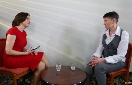 Cавченко в інтерв’ю дочці Нємцова зробила заяву про санкції — відео