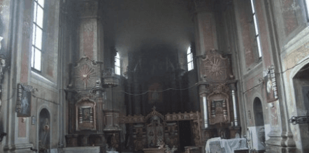 З’явилося відео з підпаленої церкви 17 століття під Львовом