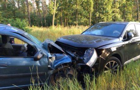 Під Києвом постраждали діти  в ДТП за участі високопосадовця Укрзалізниці