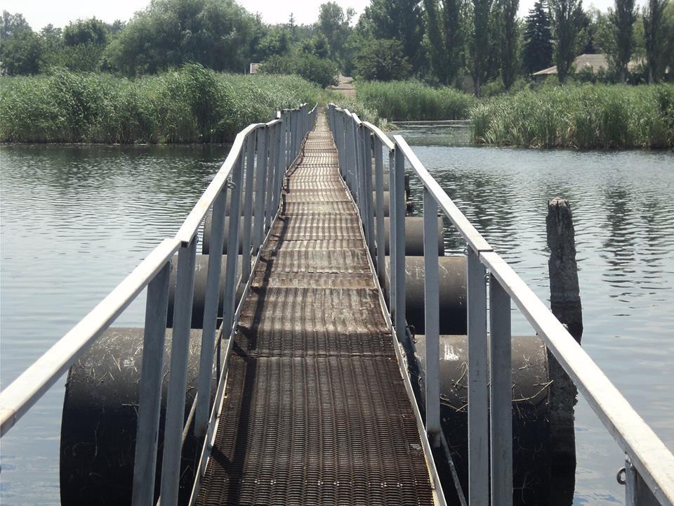 На Донеччині відкрили пішохідний міст