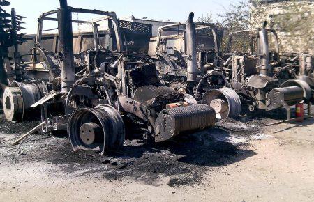 Бойовики забороненим озброєнням зруйнували агрогосподарство в АТО — фото