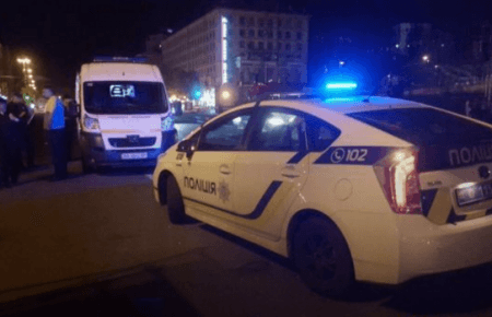 У Києві на Хрещатику таксі збило пішохода, що порушив правила дорожнього руху
