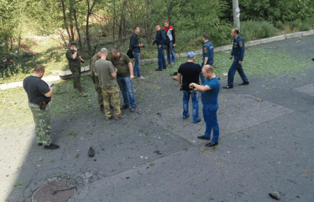 В Донецьку пролунав вибух неподалік будинку бойовика "Мотороли", відео