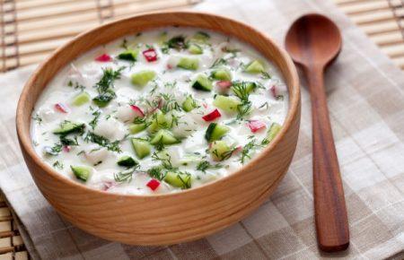 Смачна країна. Окрошка м’ясна на кефірі