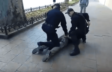 У мережі з'явилось відео сутичок під час "Маршу рівності" в Одесі