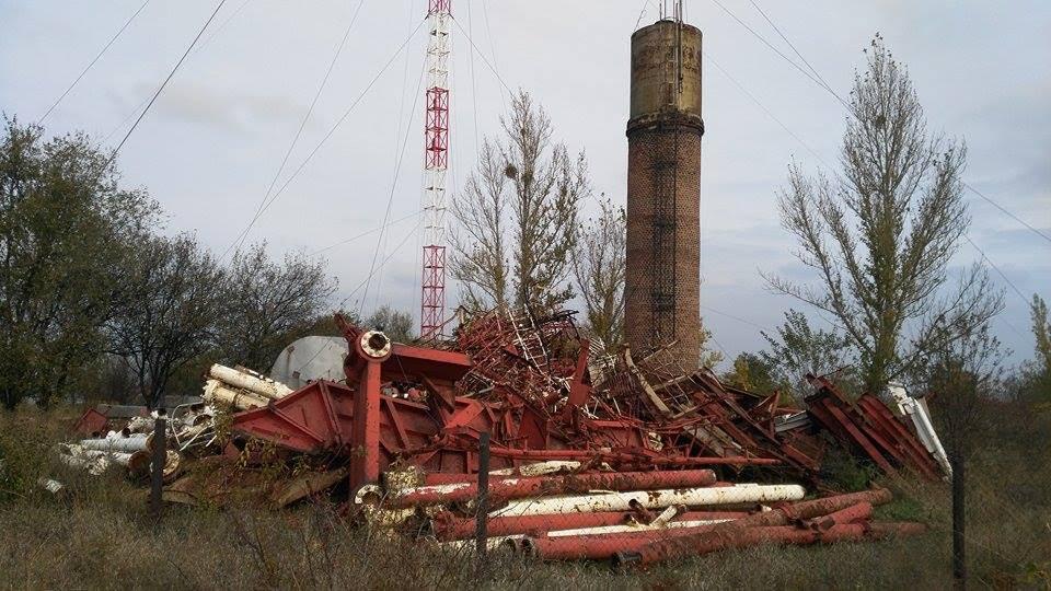 На горе Карачун завершена установка мачты телевышки