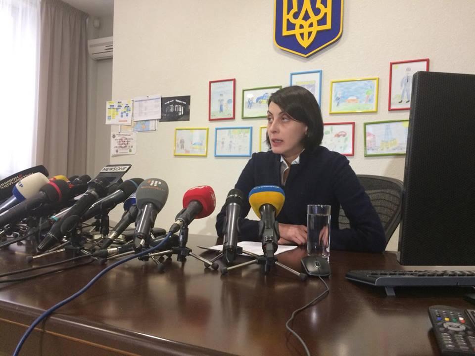 Голова Нацполіції України Хатія Деканоїдзе офіційно заявила про відставку
