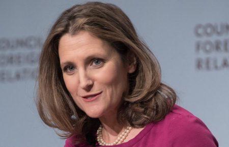 Українка за походженням Христя Фріланд стала обличчям Канади в світі