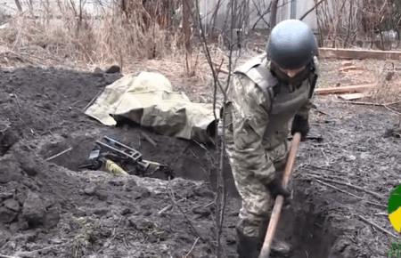 Морські піхотинці укріплюють позиції біля Водяного (ВІДЕО)