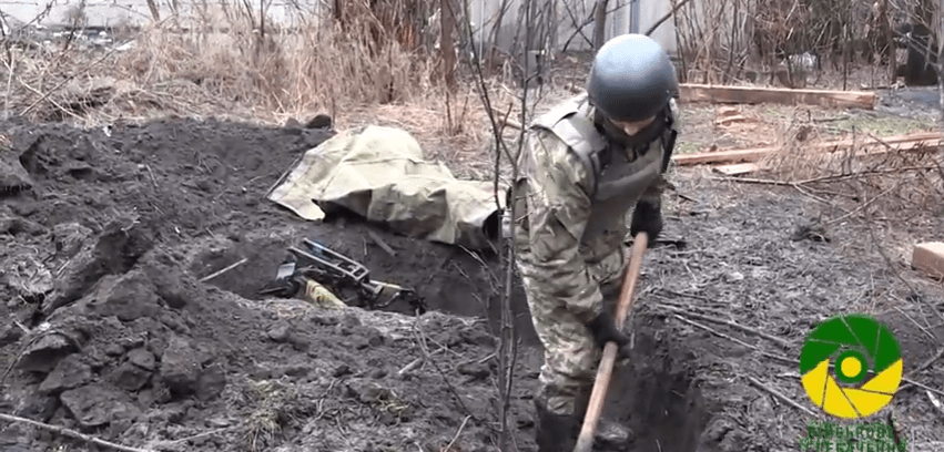 Морські піхотинці укріплюють позиції біля Водяного (ВІДЕО)