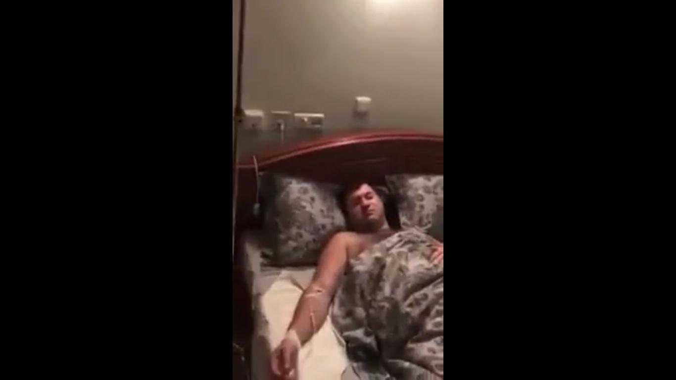 В мережу виклали відео оголошення підозри «непритомному» Насірову