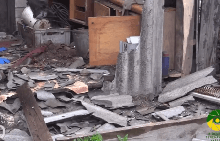 Наслідки обстрілу приватного сектору Авдіївки (ВІДЕО)