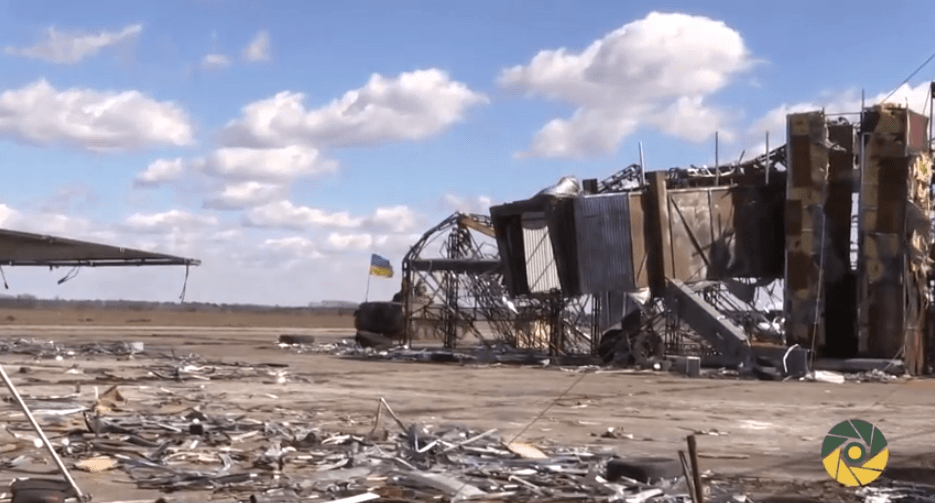Що відбувається на знімальному майданчику фільму про "кіборгів"? (ВІДЕО)