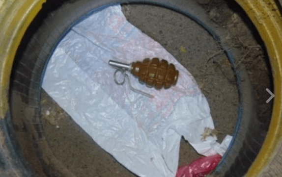 На дитячому майданчику в столиці знайшли бойову гранату (ФОТО)