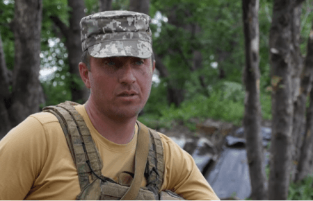 Військовий розповів, як двічі виходив з оточення бойовиків (ВІДЕО)