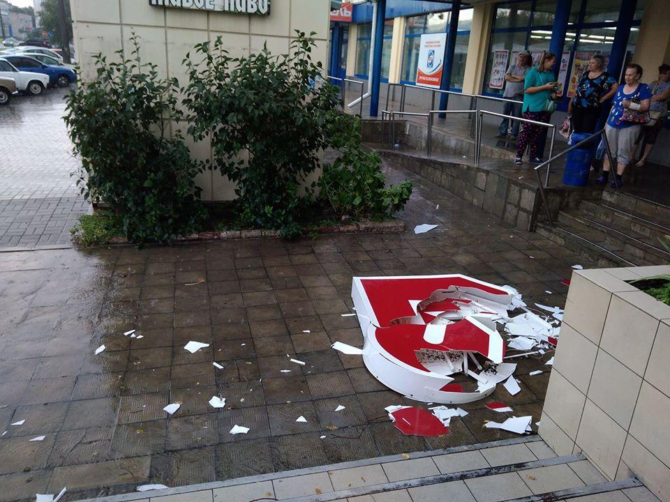 Ураган на Луганщині залишив без світла 500 осіб (ВІДЕО)