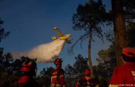 Як в Португалії гасять масштабну пожежу (ФОТО)