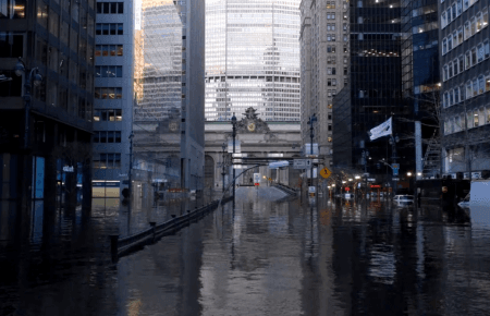 У мережі затопили Нью-Йорк (ВІДЕО)