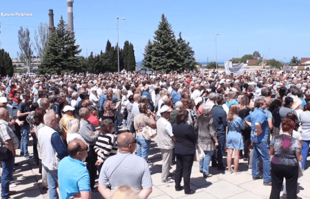 В Севастополі обурені жителі мітингували через генплан (ВІДЕО)