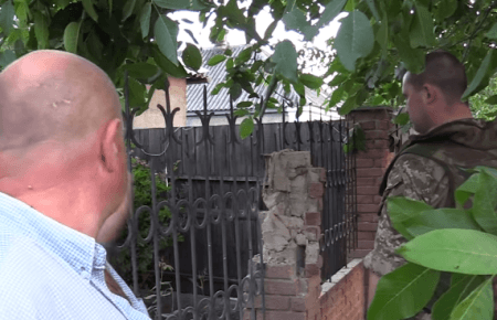 Наслідки обстрілу Авдіївки з танків (ВІДЕО)