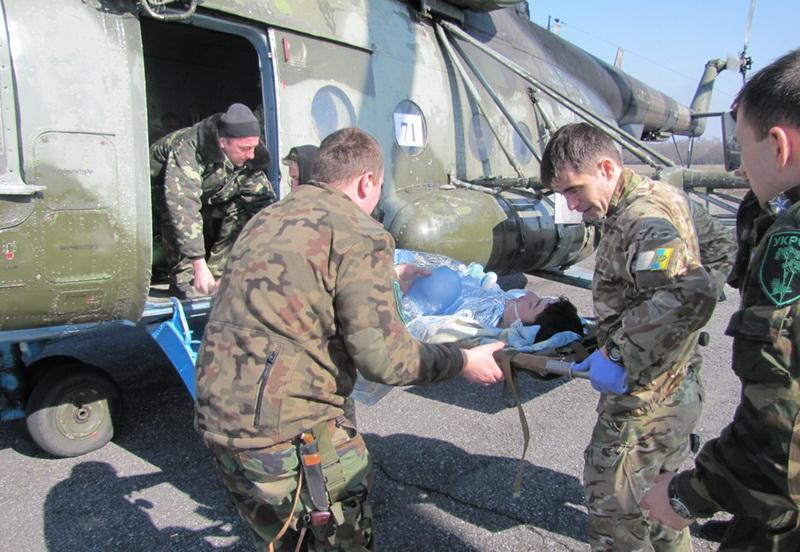 Бійців із зони АТО двічі за день евакуйовували у Дніпро