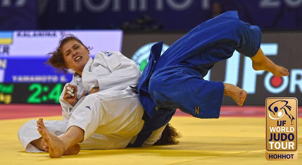 Українська спортсменка завоювала «срібло» на змаганнях з дзюдо