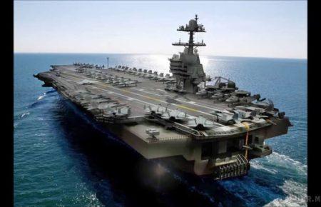 Трамп взяв участь в церемонії введення в дію найбільшого авіаносця США